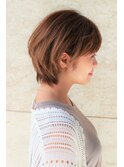大人可愛いふんわり小顔ショートボブ・1