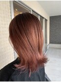 『 ショートバング 』＆『 クセ毛 』グレージュカラー ミディ☆
