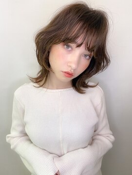 バブ バイネオリーブ(Bab by neolive) ミディアム☆ウルフレイヤー こなれミディ