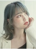 ボブ/カーキグレージュ/マッシュショート/大人かわいい[新宿駅]