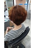 愛され無造作ショートパーマ