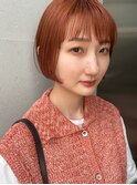 パチッとオレンジミニボブ