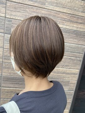 ヘアーアンドリラックス スウィート(Hair&Relax SWEET) 大人かわいいショート/マグネットカラーグレージュ/20代30代40代