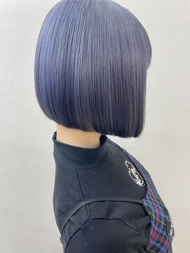 ベルム(Belme) 透明感ツヤ髪！ブルーコンパクトボブ/用賀