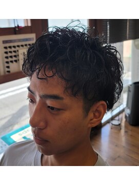 ホットナップス 尼崎店(HotNaps) ツーブロック×カジュアルパーマ