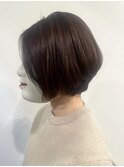 【coma中野】ツヤ髪ココアベージュマッシュショート