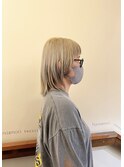 hanamori★多田羅 ウルフカットと毛先カラー【高松/ヘアカラー】