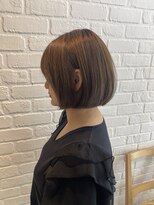 デイジー インデックスヘア 大島店(DAISY index hair)&nbsp;大人ショートボブ丸みショートカットマッシュショート前髪なし