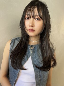 パーク(PARK) 【PARK】ダークブラウン×フェザーレイヤー