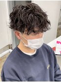 波巻きパーマツイストスパイラルパーマ波巻きスパイラルパーマ