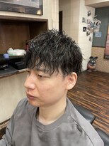 コダマ 大泉学園店(KODAMA)&nbsp;クルクルしない波パーマ◎縦落ちパーマ◎MEN'S/大泉学園/床屋