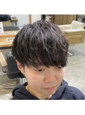 RYUYA】マッシュ×バレない緩めソフトツイストスパイラルパーマ