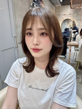 ロンド エスポワール 錦糸町(Lond espoir) ◯シアーカラーセミディカール姫カットくびれワンカール