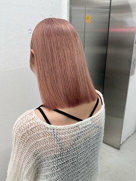 ジルスタジオ(JILL STUDIO) JILL STUDIO ブリーチカラー/ライトベージュ/ミディアムボブ