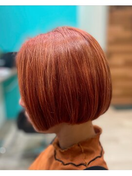 ブリスヘアー(Bliss hair) オレンジカラー
