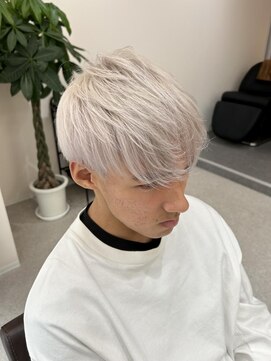 アレンヘアー 函館店(ALLEN hair) 【*男性に大人気*)ホワイトカラー*