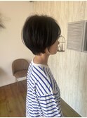 丸みショートボブ