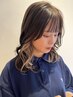 【平日限定】チラ見せイヤリングカラー＋カット￥18150