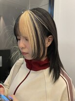 ベンジー 天神店(benji)&nbsp;ウルフカット/レイヤーカット/ポイントブリーチ