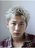 スパイキーショートベリーショートハイトーンカラー
