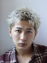 オーシャントーキョー サニー 原宿(OCEAN TOKYO Sunny)&nbsp;スパイキーショートベリーショートハイトーンカラー