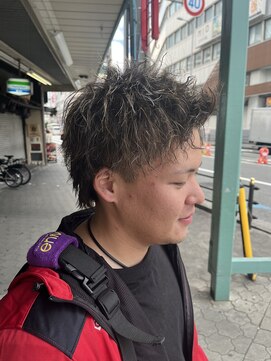 アヴァンス 天王寺店(AVANCE.) 【メンズ特化】ツイスト×メッシュ×ツーブロック