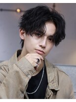 リップスヘアー 梅田アネックス(LIPPS hair)&nbsp;波巻きツイストセンターパート