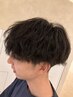 メンズカット＋ニュアンスパーマ　￥7000