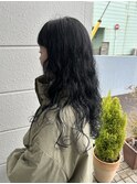 ロングのパーマスタイル