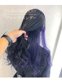 ハイライト、グラデーション、エクステ、インナー、イルミナ