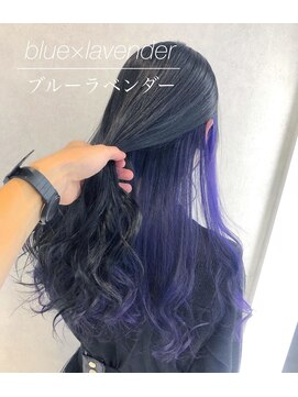 アンジェ(Ange) ハイライト、グラデーション、エクステ、インナー、イルミナ