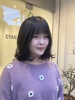 シアン 大須店(CYAN.)&nbsp;ゆるめボブパーマ
