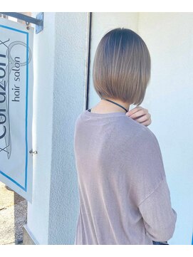 ヘアーメイク コラソン(hair make corazon) 【コラソン】インナー　ブリーチ　カラー艶髪スタイルまさる