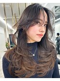 ロングレイヤー/韓国風レイヤー/三ノ宮/元町
