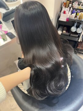 ユーフォリア 池袋東口駅前店(Euphoria) 【Euphoria MITSUKI】透明感地毛風グレージュ