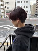 大人女性の刈り上げハンサムショート