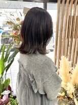 ラフ(laugh)&nbsp;くびれボブ/オリーブグレージュ