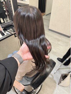 エス 天満扇町(esu) IS77ブリーチなし髪質改善カラー