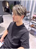 波巻きツイストスパイラルパーマ/フェザーパーマ/眉毛/メンズ