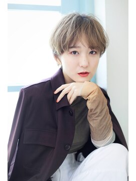 ミュゼラディックス(musee Ra-dix) ハイトーンマッシュショート 20代/30代/40代