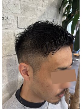 ヘアメイクアクト 都賀店 3ミリから繋げる王道ソフトモヒカン