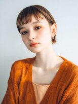 シェル 立川(shell)&nbsp;くびレイヤーエモージュグレージュカラーくびれショート【立川】