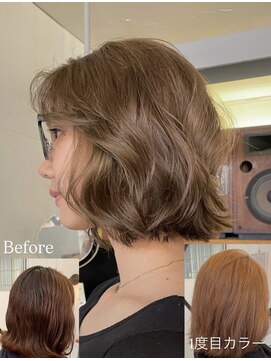 アンプラグド(unplugged) 【人気】ダブルカラーで透明感