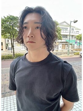 イン(in.) メンズヘア/ミディアムパーマ/メンズミディ