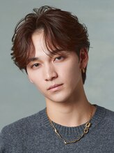 エルマーク 神戸三宮(L-MARK) カルマパーマ/メンズ/フェザーパーマ/韓国/眉毛/センターパート