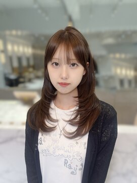 コードセブンス(Chord seventh) 【HARUNA】レイヤー×グレーベージュ