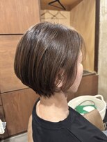 穀雨(Kokuu)&nbsp;クラゲヘアー/小顔に見せるヘア/ココアベージュ/弥富