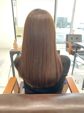 フォルテ 島田店 髪質改善　ツヤベージュカラー