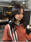 レイヤーカット/顔周り/前髪/韓国