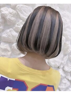 アーサス ヘアー デザイン 長野駅前店(Ursus hair Design by HEADLIGHT) #長野駅前#ハイライト#コントラストハイライト#アンブレラカラー